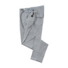 Marco Pescarolo Regular-Fit Linen-Stretch Drawstring Light Blue Trousers - SARTALE