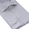 Emanuele Maffeis Multicolor Fancy Striped Cotton Shirt with Cutaway Collar - SARTALE