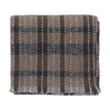 Bontoni Fringed Checked Cashmere, Alpaca and Virgin Wool-Blend Scarf in Brown - SARTALE