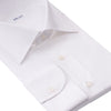 Fray Cotton White Shirt with Classic Collar - SARTALE