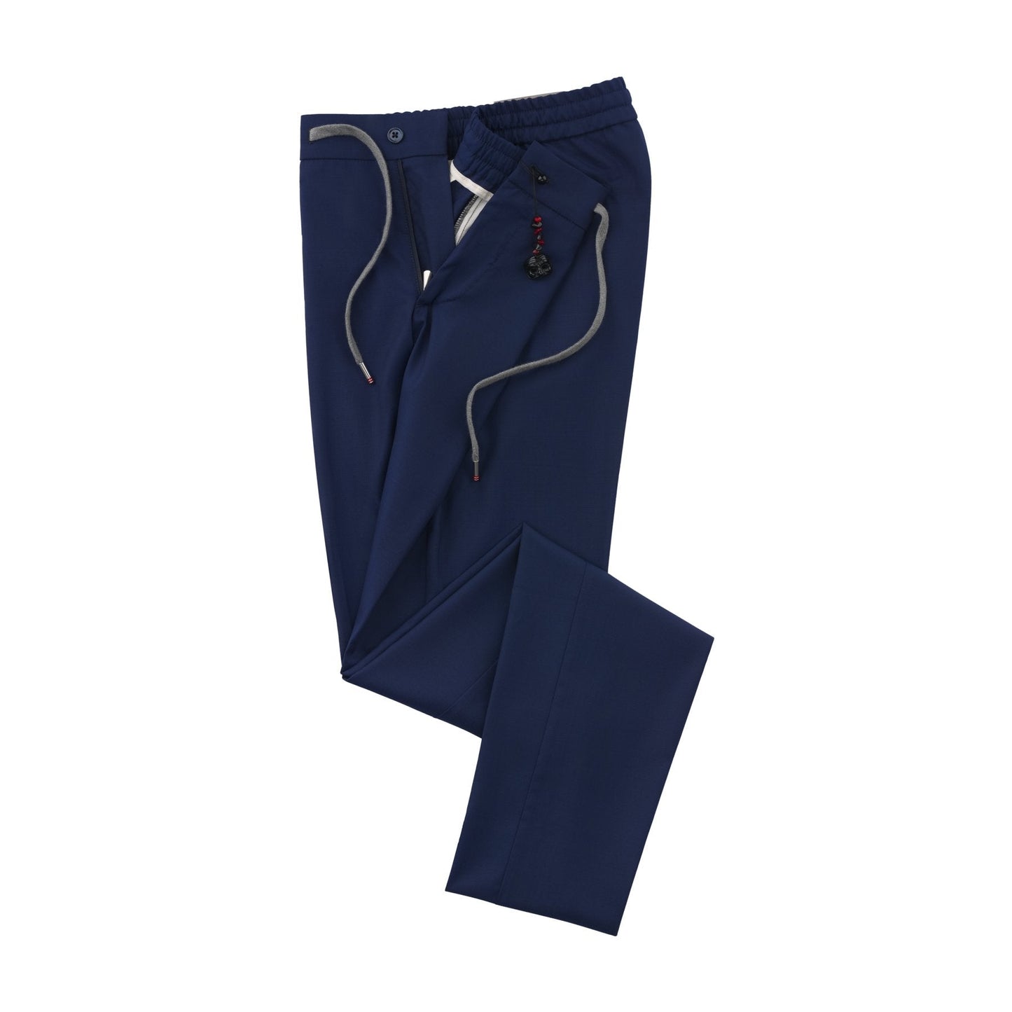 Marco Pescarolo Slim-Fit Virgin Wool Pleated Drawstring Trousers - SARTALE
