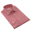 Cesare Attolini Gingham Cotton Shirt in Red - SARTALE