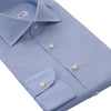 Cesare Attolini Micro Checked Cotton Shirt in Blue - SARTALE