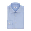 Cesare Attolini Tailored-Fit Fine Striped Cotton Shirt in Light blue - SARTALE