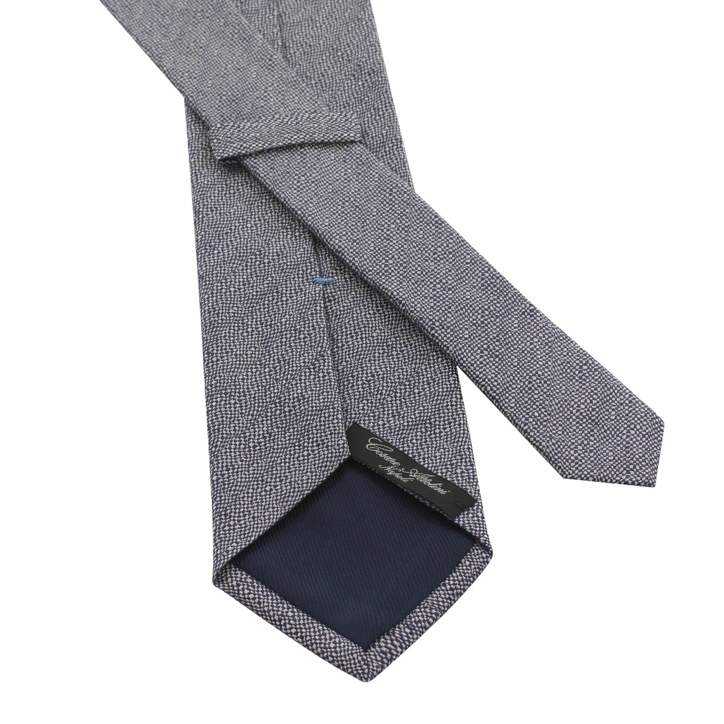 Textured Silk and Linen-Blend Tie