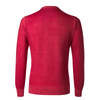 Cruciani Crew-Neck Wool Sweater in Pink - SARTALE