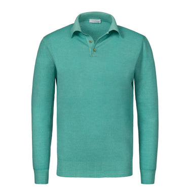 Cruciani Wool Sweater in Turquoise Green - SARTALE