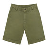 Stretch-Cotton Short Pants in Lake Green