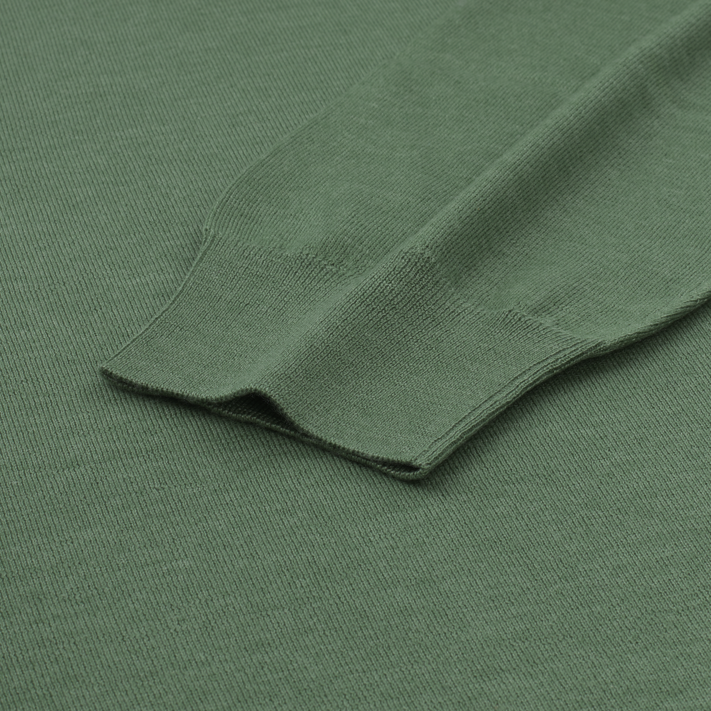 Cruciani Crew-Neck Cashmere and Silk-Blend Sweater in Olive Green - SARTALE