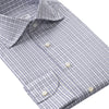 Cesare Attolini Tailored-Fit Checked Cotton Shirt in Light Grey - SARTALE