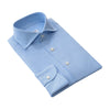 Cesare Attolini Tailored-Fit Cotton and Linen-Blend Shirt in Light Blue - SARTALE