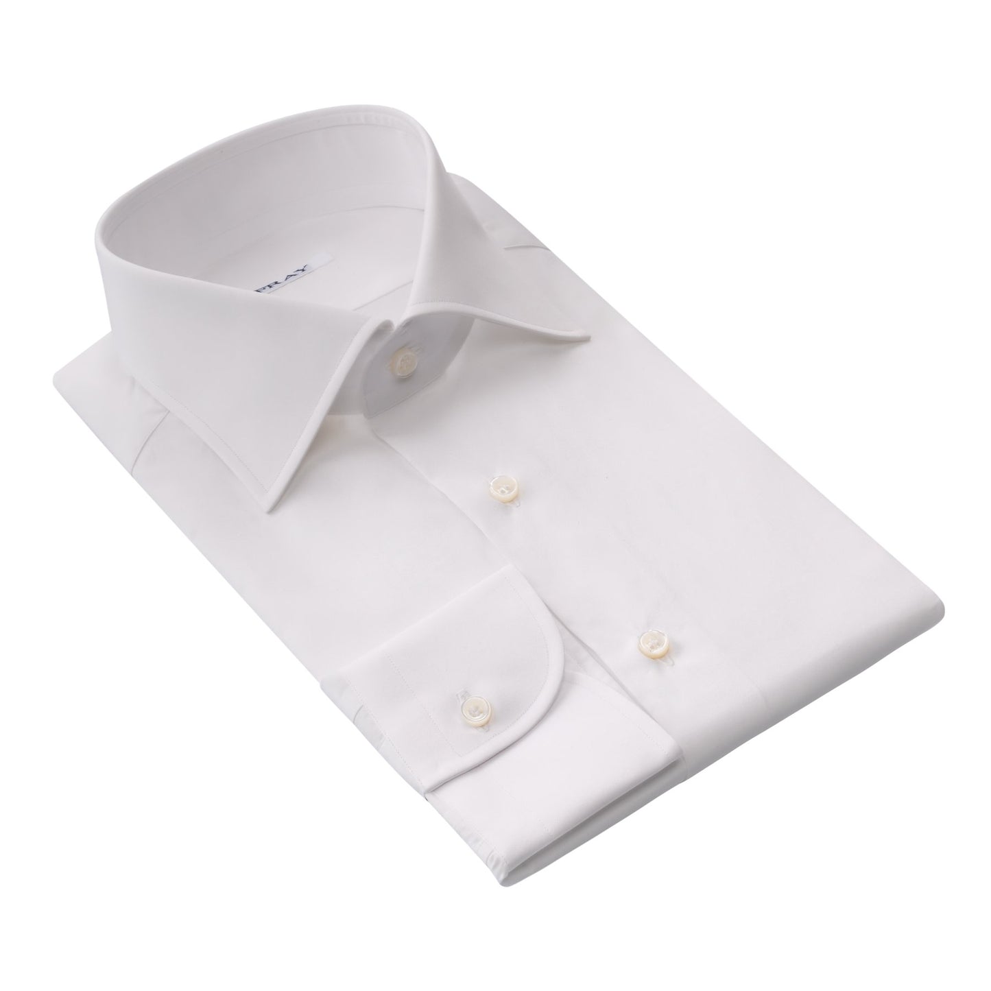 Fray Classic Cotton Shirt in White - SARTALE