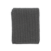 Loro Piana Ribbed Knitted Cashmere Scarf in Dark Grey - SARTALE
