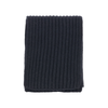 Loro Piana Ribbed Knitted Cashmere Scarf in Dark Blue - SARTALE