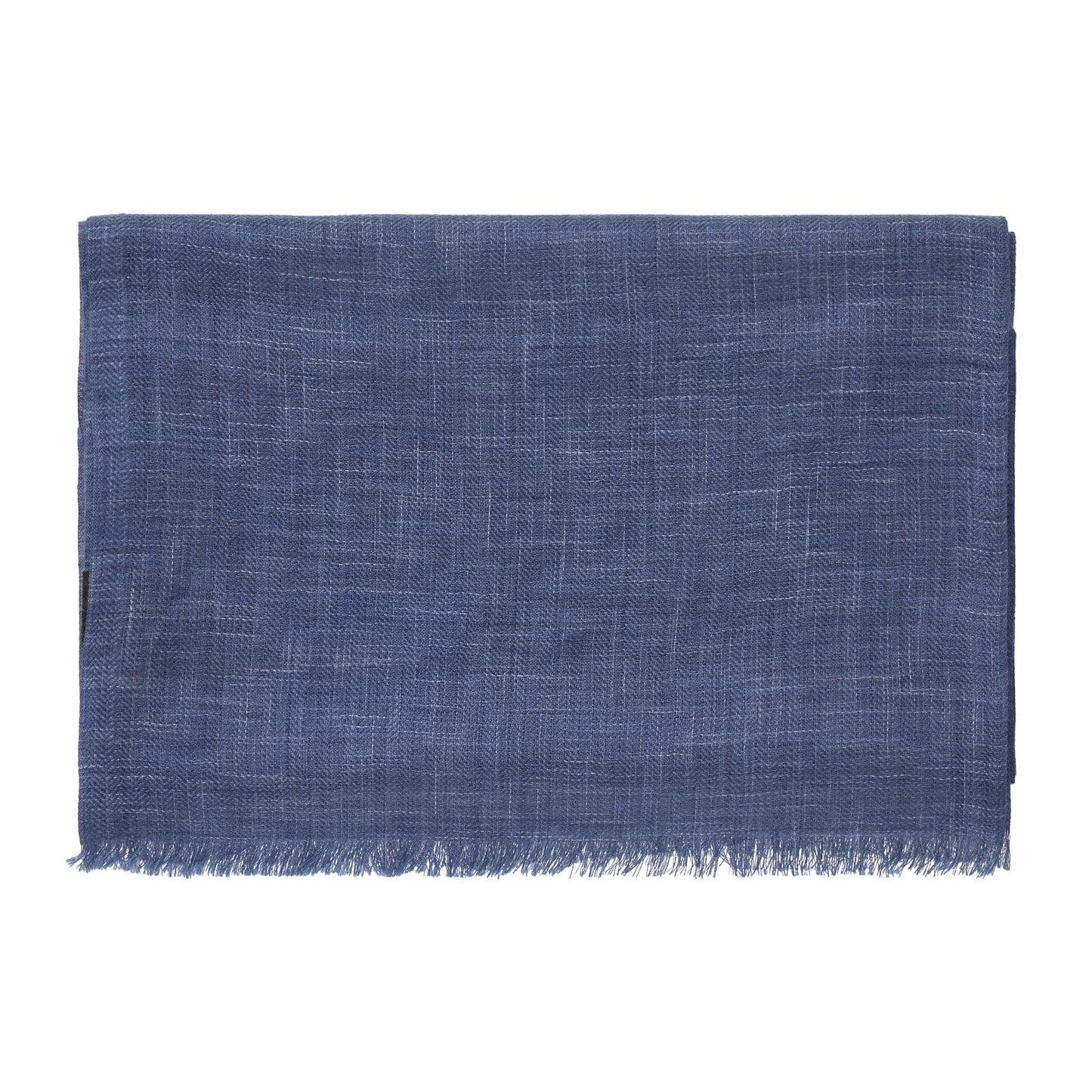 Loro Piana Fringed Cashmere and Silk-Blend Scarf in Light Blue - SARTALE