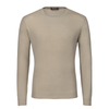 Loro Piana Silk and Linen-Blend Sweater in Beige - SARTALE