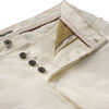 Loro Piana Stretch-Linen and Cotton-Blend 5 Pocket Trousers in White - SARTALE