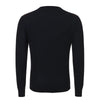Silk and Cashmere-Blend Sweater in Dark Blue