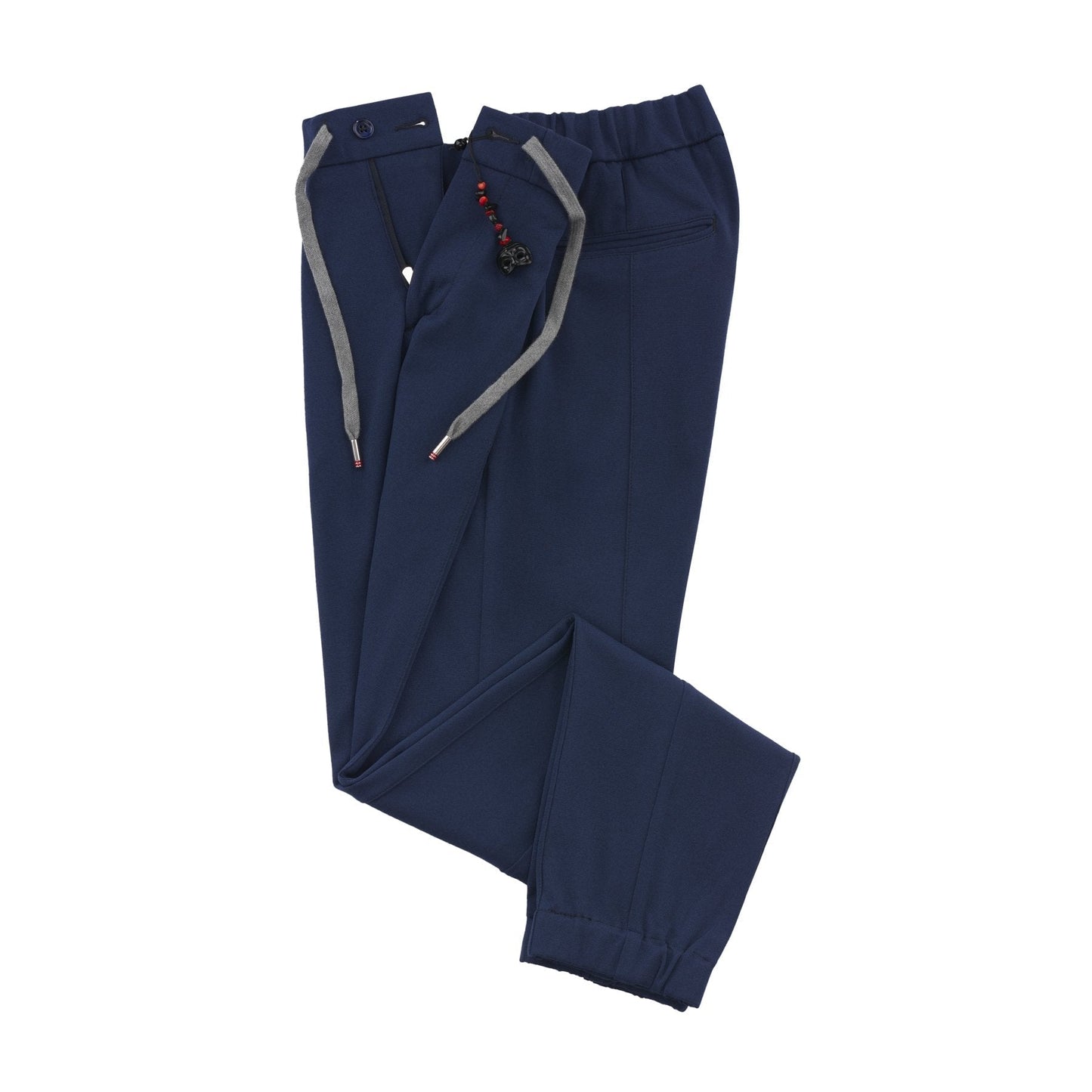 Marco Pescarolo Freetime Drawstring Trousers in Navy Blue - SARTALE