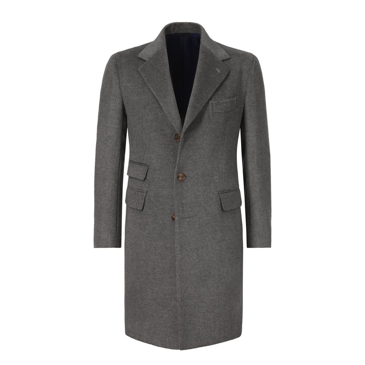 De Petrillo Single-Breasted Wool and Cashmere-Blend Cappotti Coat in ...