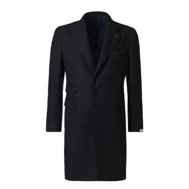 De Petrillo Single-Breasted Virgin Wool Coat - SARTALE