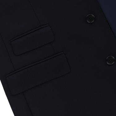 De Petrillo Single-Breasted Virgin Wool Coat - SARTALE