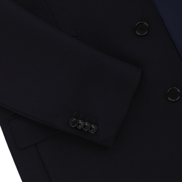 De Petrillo Single-Breasted Virgin Wool Coat - SARTALE