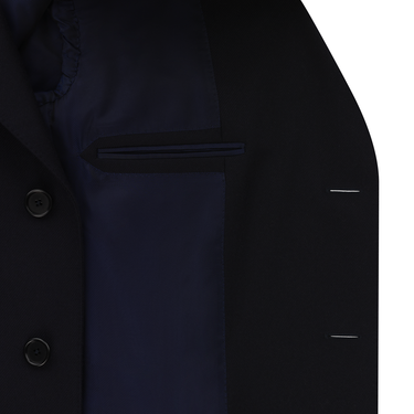 De Petrillo Single-Breasted Virgin Wool Coat - SARTALE