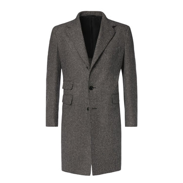 De Petrillo Single-Breasted Wool Coat. Exclusively Made for Sartale - SARTALE