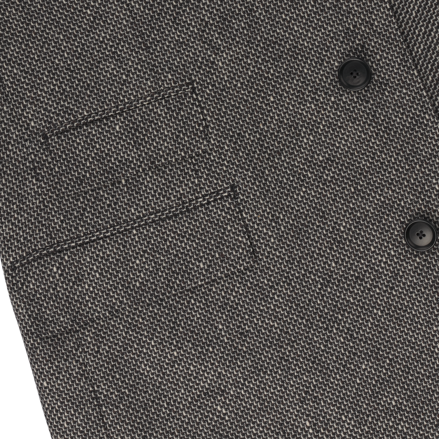 De Petrillo Single-Breasted Wool Coat. Exclusively Made for Sartale - SARTALE