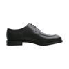 John Lobb "Harlyn" Five-Eyelet Leather Derby Shoes with Hand-Stitched Apron in Black - SARTALE
