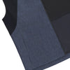 V-8 3 Layers Linen Vest in Mid Blue
