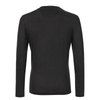 Marco Pescarolo Crew-Neck Cashmere Long Sleeve T-Shirt in Dark Grey - SARTALE
