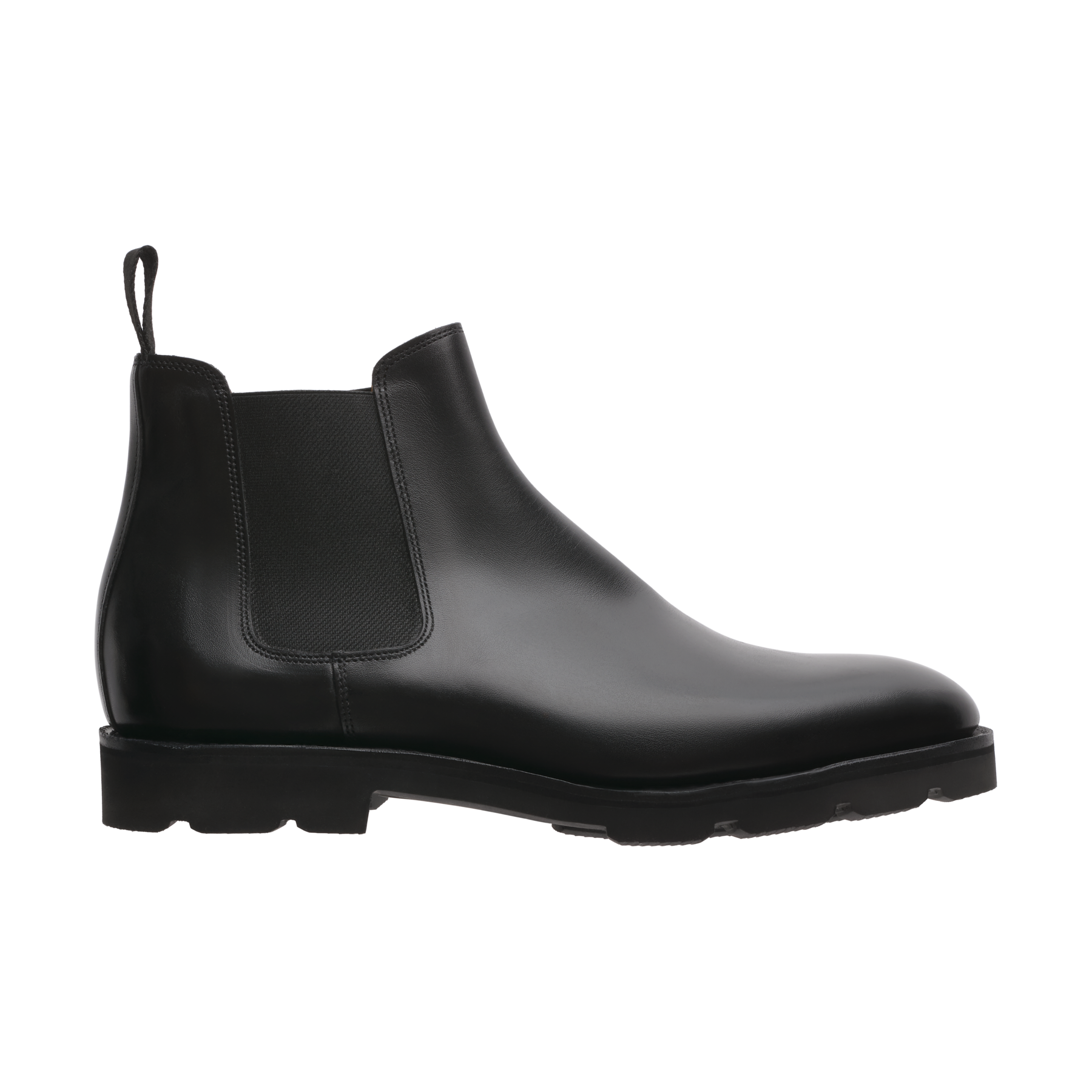 John Lobb Lawry Chelsea Boots with Lightweight Walking Sole in Black |  SARTALE