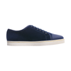 John Lobb "Levah" Suede and Leather Sneakers in Royal Blue - SARTALE