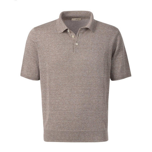Fioroni Linen and Cotton-Blend Polo Shirt - SARTALE