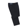 Slim-Fit Cotton Pleated Trousers in Deep Blue