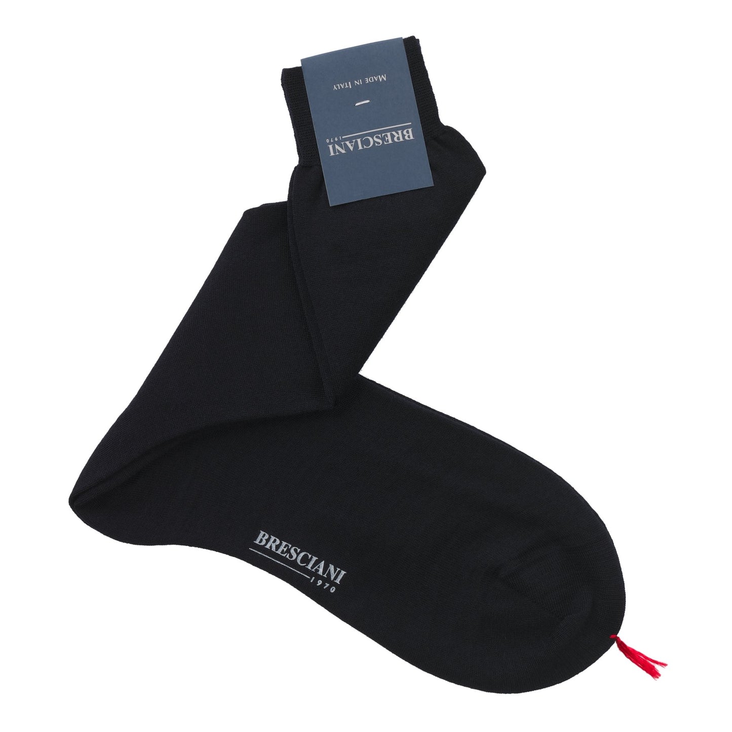 Bresciani Wool-Blend Socks in Dark Blue - SARTALE