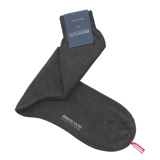Bresciani Cotton Socks in Grey - SARTALE