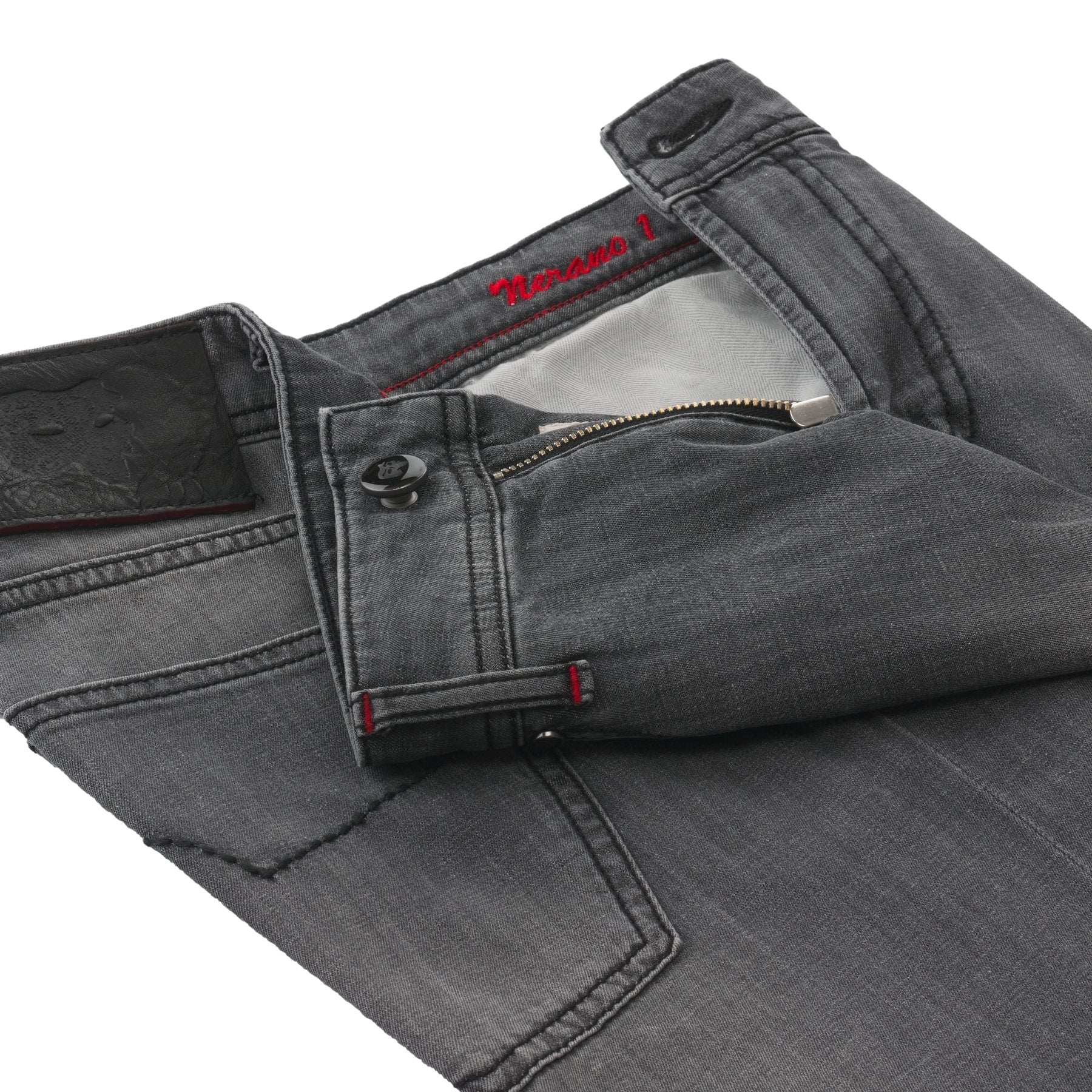 Marco Pescarolo Mens Size 54 (38x34) Gray store Jeans Cotton Pants Slim