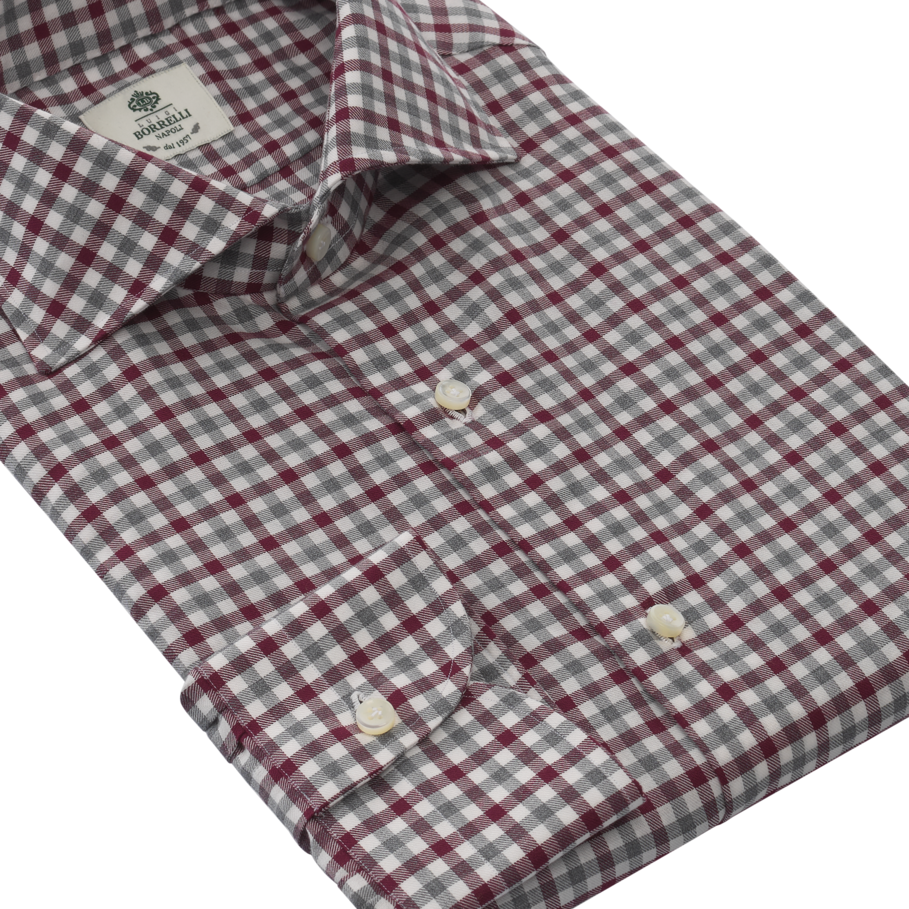 borrelli dress shirts Borrelli Classic Dress Shirt in White