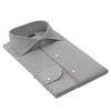 Finamore Cotton Shirt in Grey - SARTALE