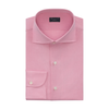 Finamore Plain Alumo-Cotton Shirt in Pink - SARTALE