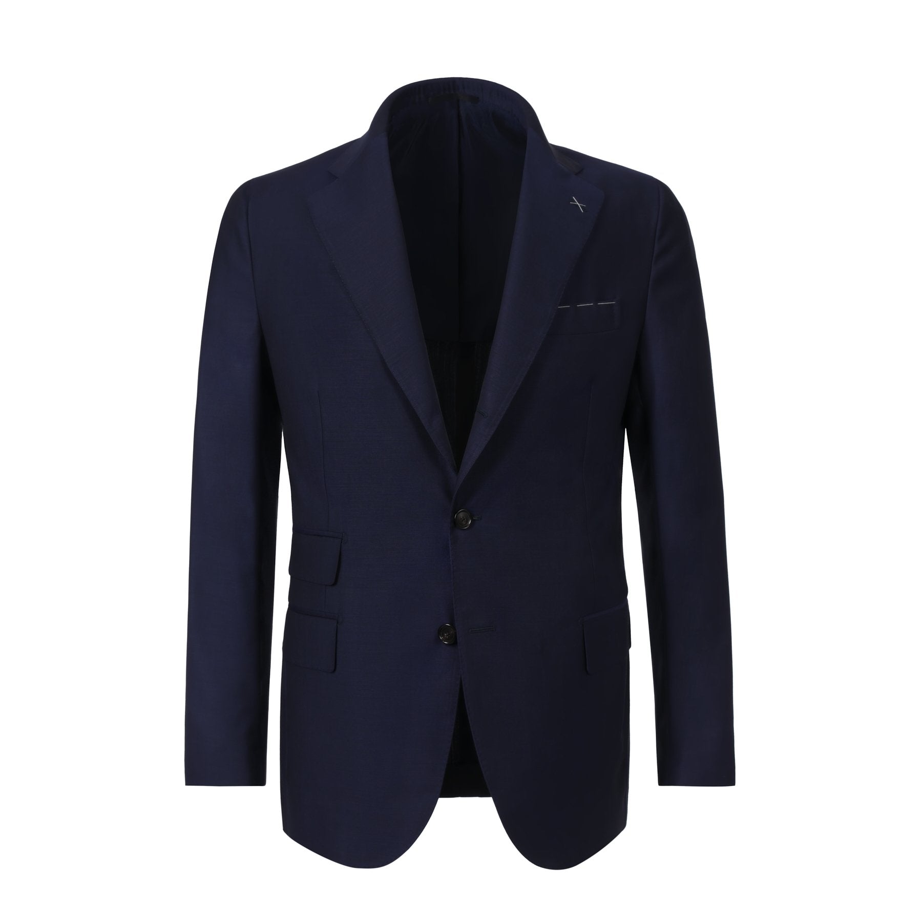 Single-Breasted Wool Pont Neuf Suit - Ready to Wear