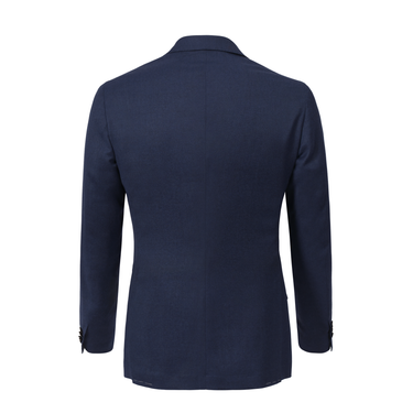 De Petrillo Single-Breasted Classic Virgin Wool Suit in Blue. Exclusively Made for Sartale - SARTALE
