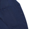 Single-Breasted Wool-Silk Blend Jacket in Royal Blue