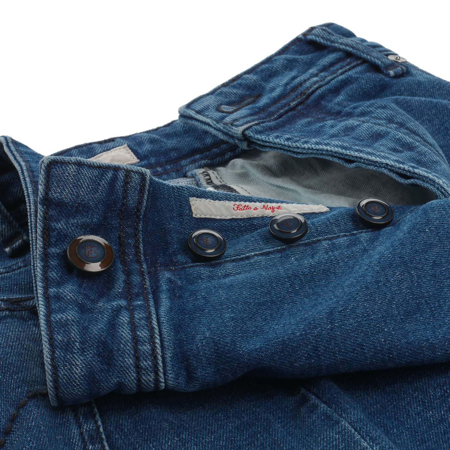 Marco Pescarolo Slim-Fit Stretch-Cotton Jeans in Blue - SARTALE