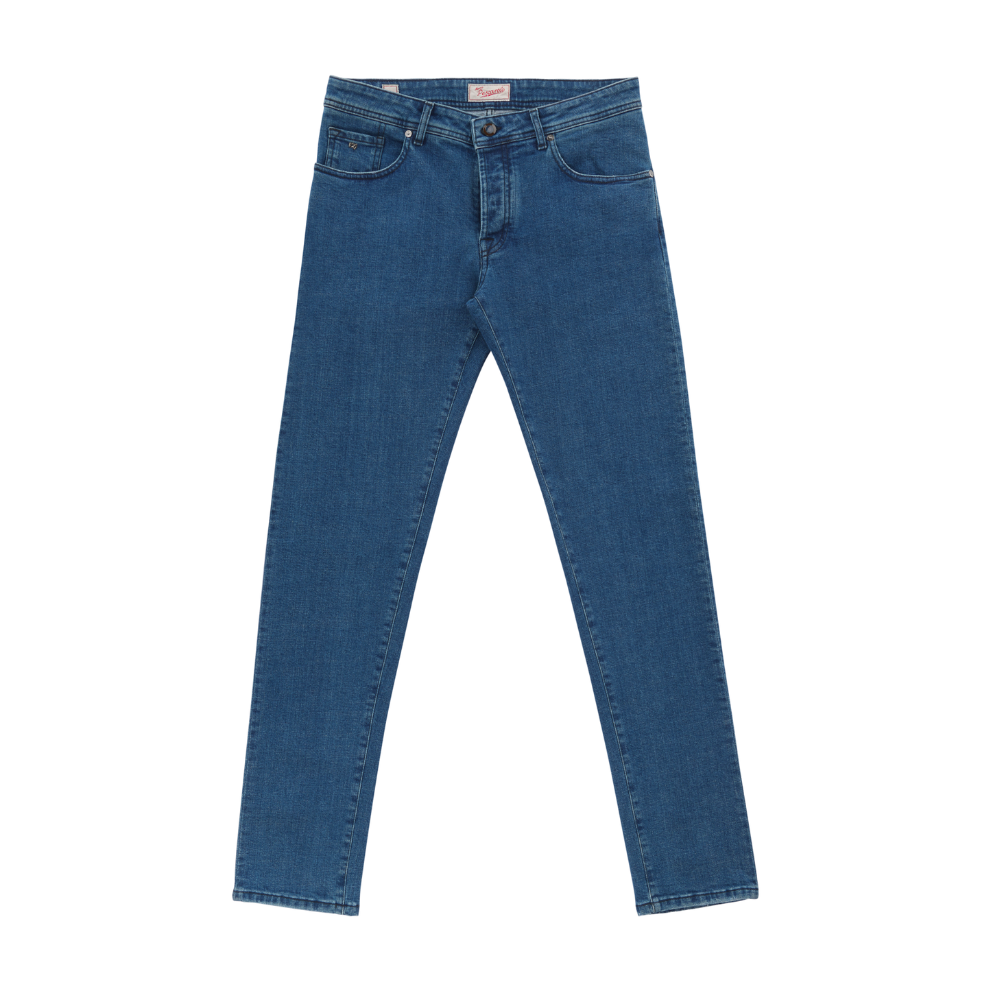 Marco Pescarolo Slim-Fit Stretch-Cotton Jeans in Blue - SARTALE