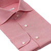 Fray Cotton Shirt in Pink - SARTALE