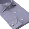Finamore Handmade Striped Finest Cotton Classic Shirt in Blue - SARTALE